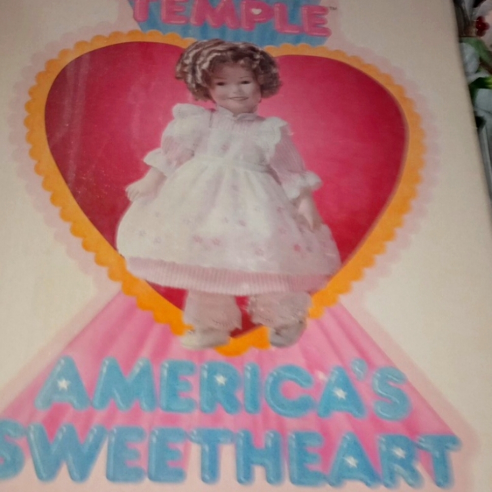 Ideal collectors Shirley Temple porcelain doll from 1983